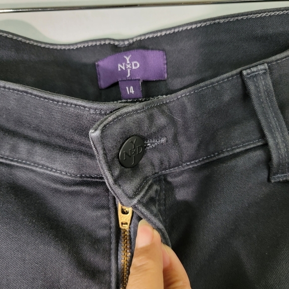 NYDJ Women's Plus Size Legging Denim Pants Sz 14 Five Pockets Comfort Everyday - Picture 8 of 12